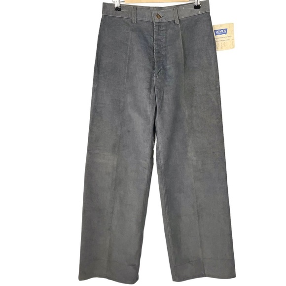 LEVI’S Vintage 70’s High Waist Straight Corduroy Pants - Picture 1 of 11